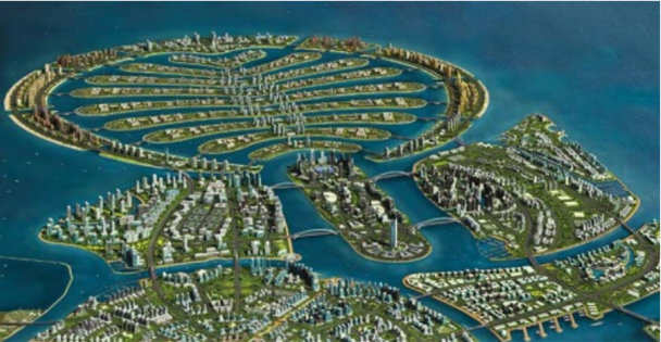 迪拜棕榈岛别墅项目